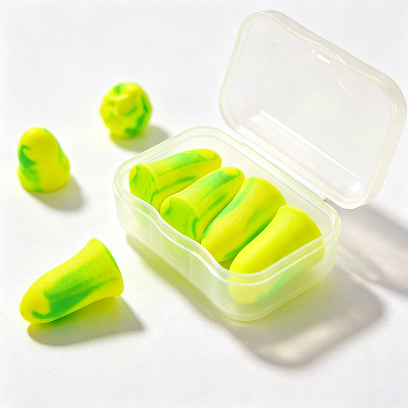 Tardus campana informibus Rebound PU Spuma Noise Reduction Earplug