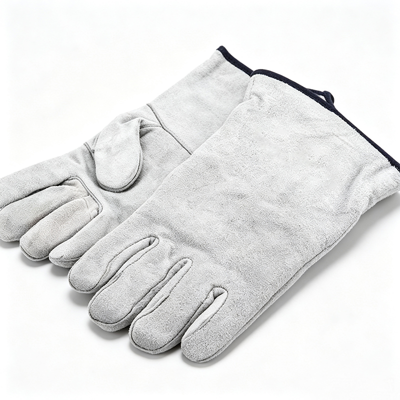 Primary Color Cowhide Welding Gloves