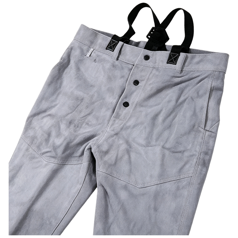 Naturalis Cow Split Leather Welding Pants