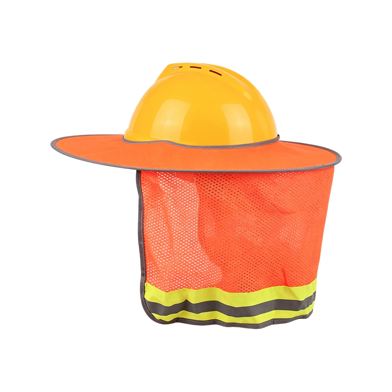 Plena Brim High-Visibilitas Sunshade cum Mesh collum protectorem