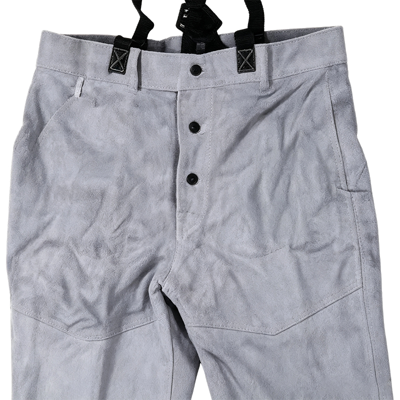 Naturalis Cow Split Leather Welding Pants