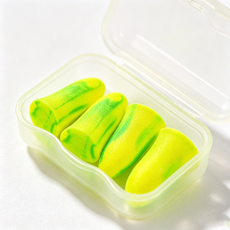 Tardus campana informibus Rebound PU Spuma Noise Reduction Earplug