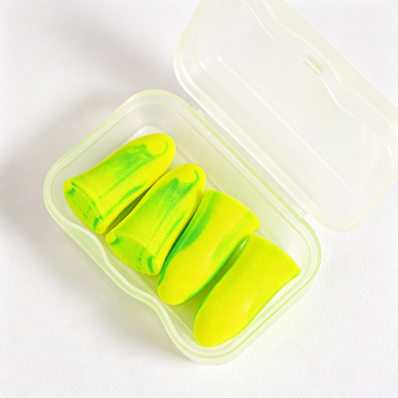 Tardus campana informibus Rebound PU Spuma Noise Reduction Earplug