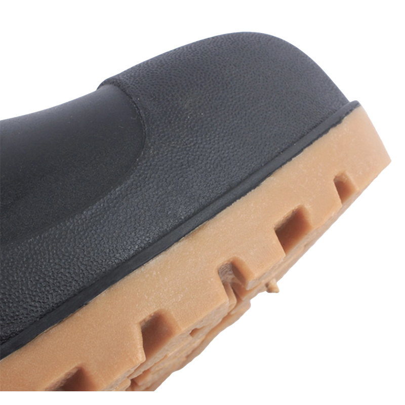 Black Frosted Steel Toe PVC Nubila Tabernus