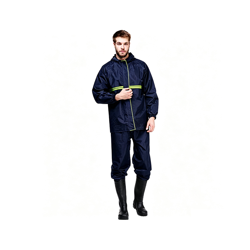 Summus Visibilitas Single Stratum Reflective Raincoat