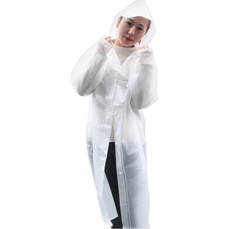 Reusable incrassatis Eva Adulta Raincoat