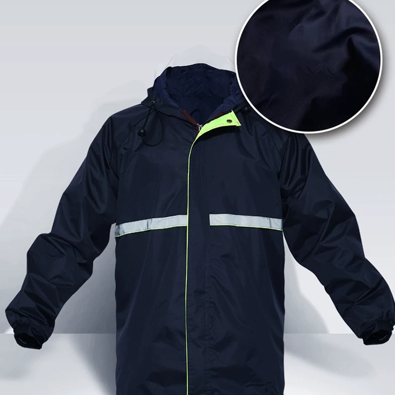 Crassitudine Single-Laer Reflective Safety Raincoat