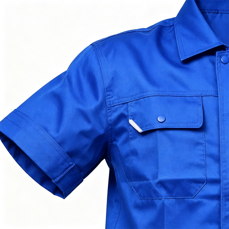 Brevis-Sleeve aestate Workwear Overalls constitue cum Underarm Mesh