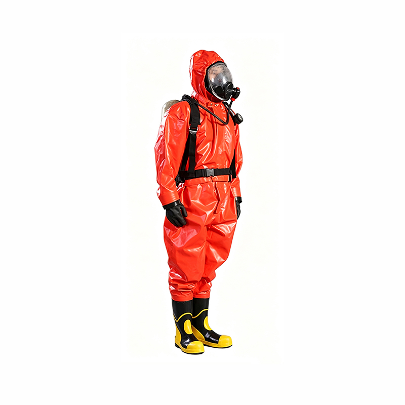 Respirator Type Semi-inclusum Chemical Protective Suit