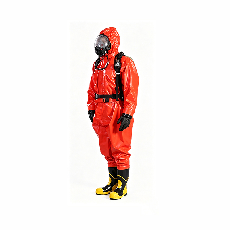 Respirator Type Semi-inclusum Chemical Protective Suit