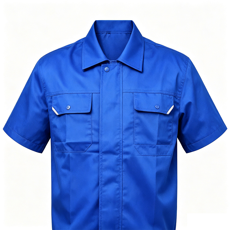 Brevis-Sleeve aestate Workwear Overalls constitue cum Underarm Mesh