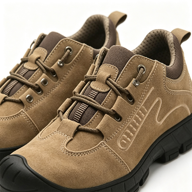 Kevlar Anti-Punctura Purgamentum Suede Safety Shoes