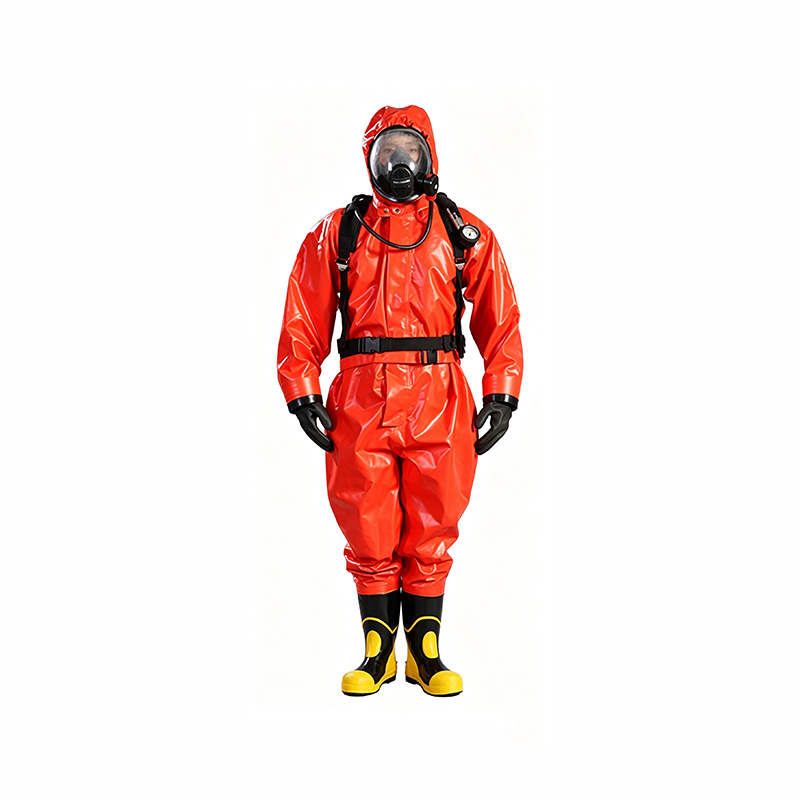 Respirator Type Semi-inclusum Chemical Protective Suit